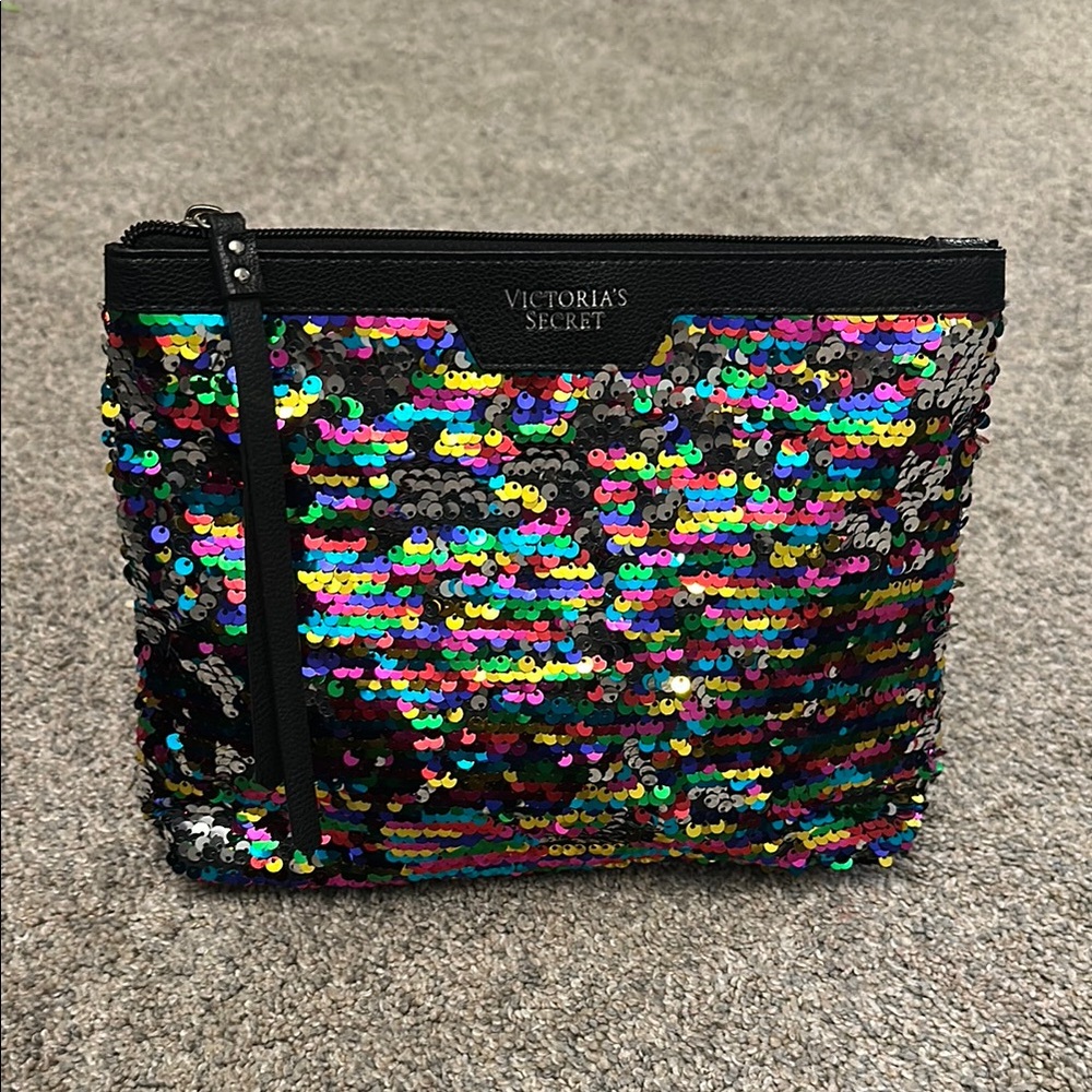 Victoria's Secret Multicolor Sequin Clutch